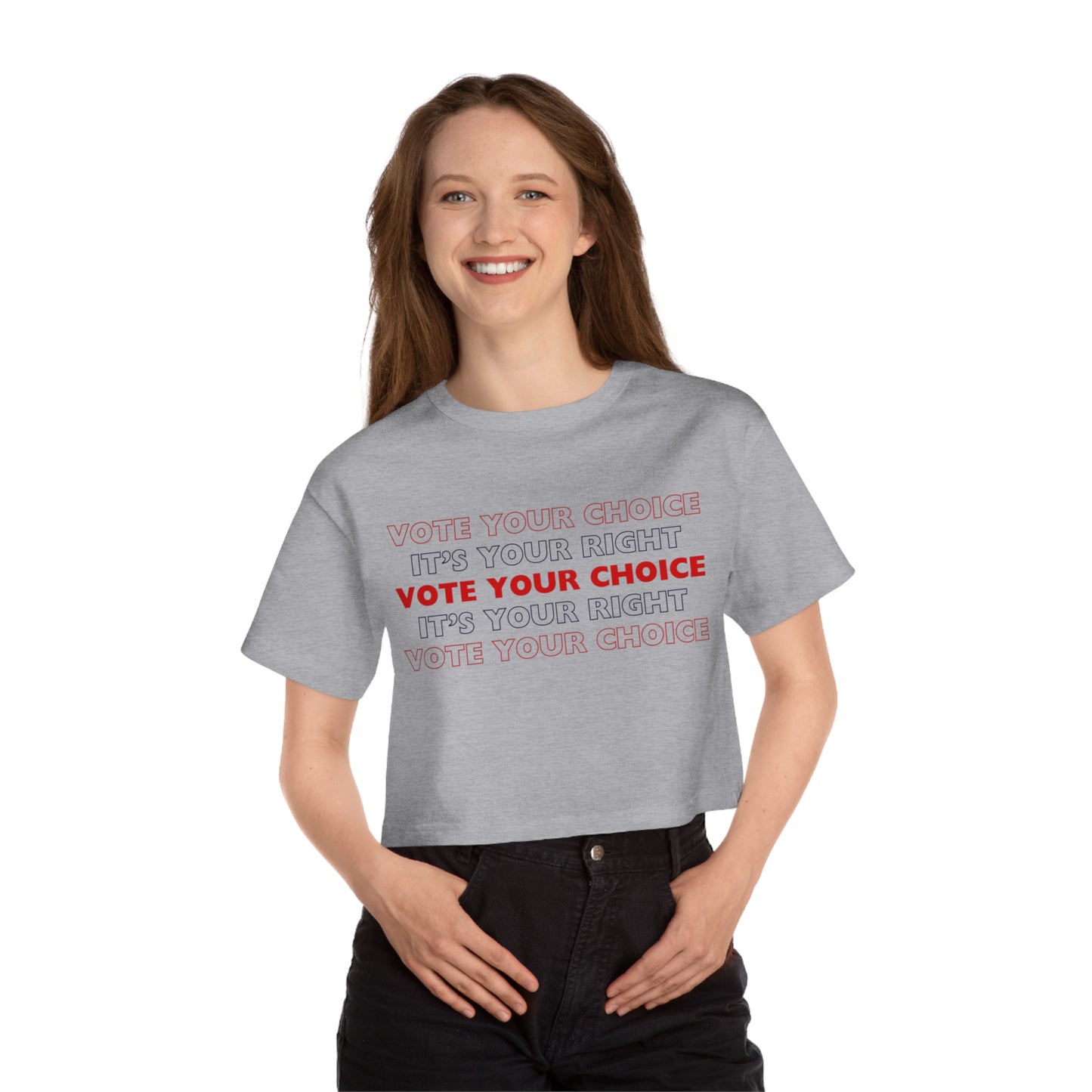 “Your Right” Heritage Cropped T-Shirt