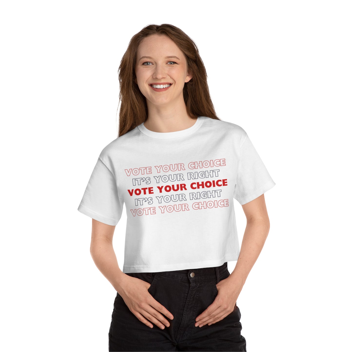 “Your Right” Heritage Cropped T-Shirt