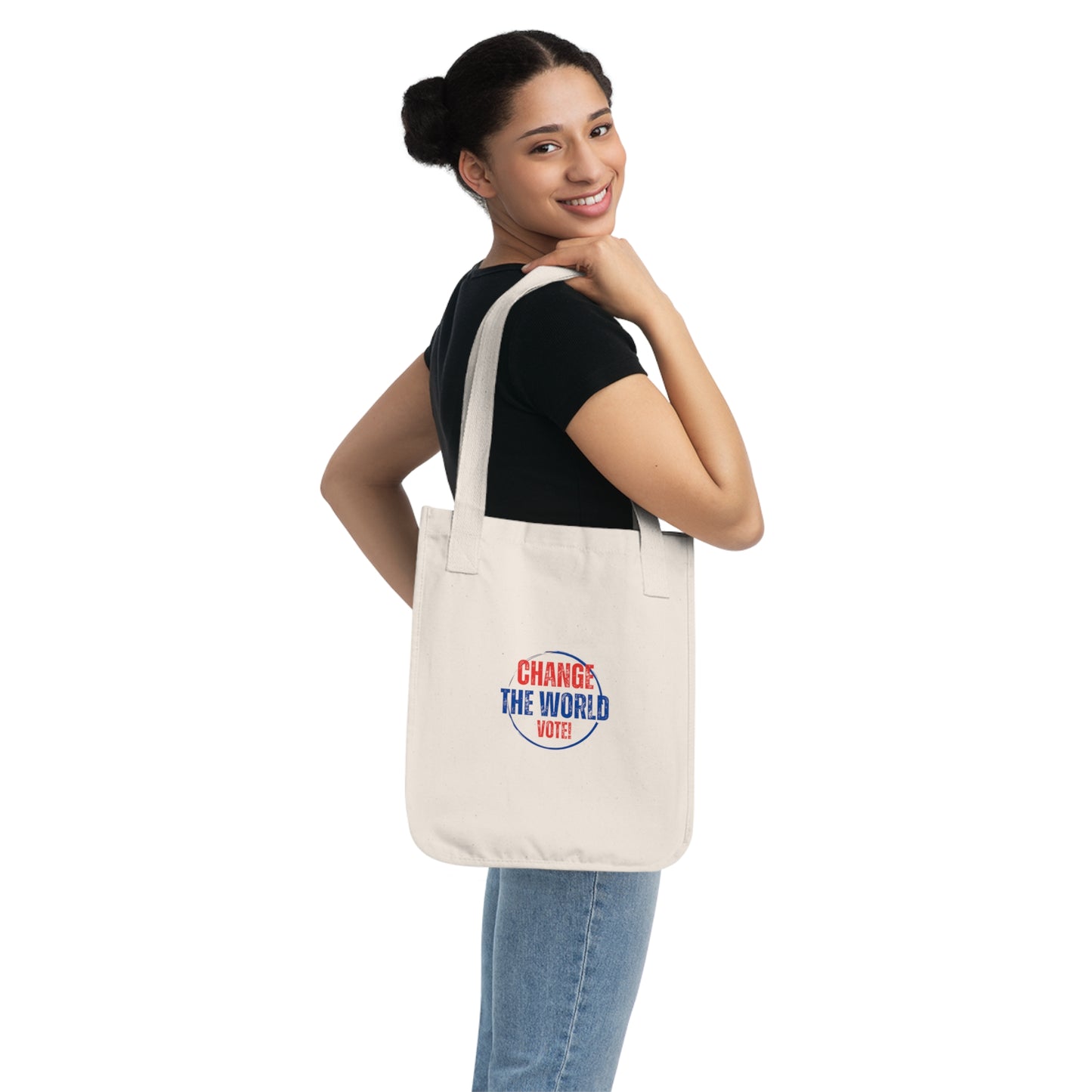 “Vote Change” Organic Tote