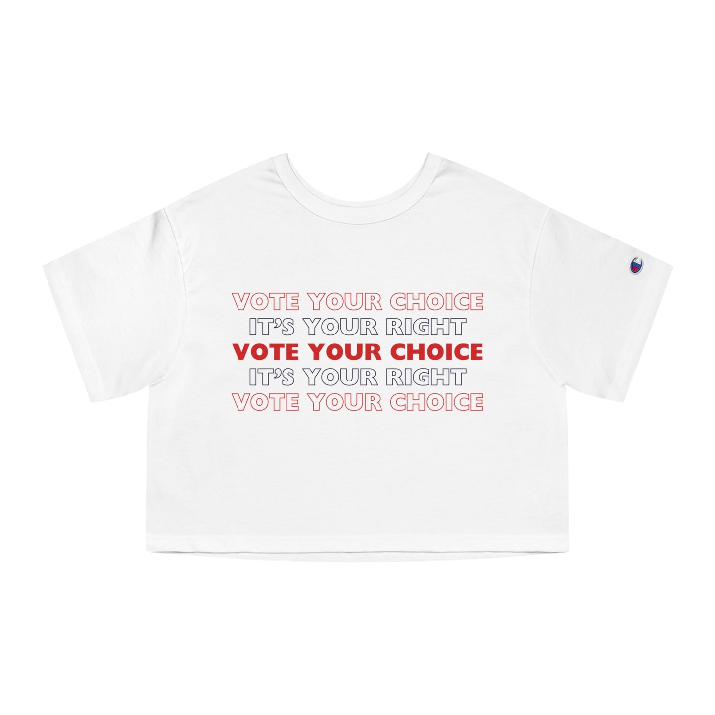 “Your Right” Heritage Cropped T-Shirt